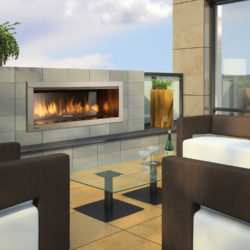 Regency Outdoor Gas Fireplace HZO42-3